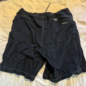 Athletic black shorts